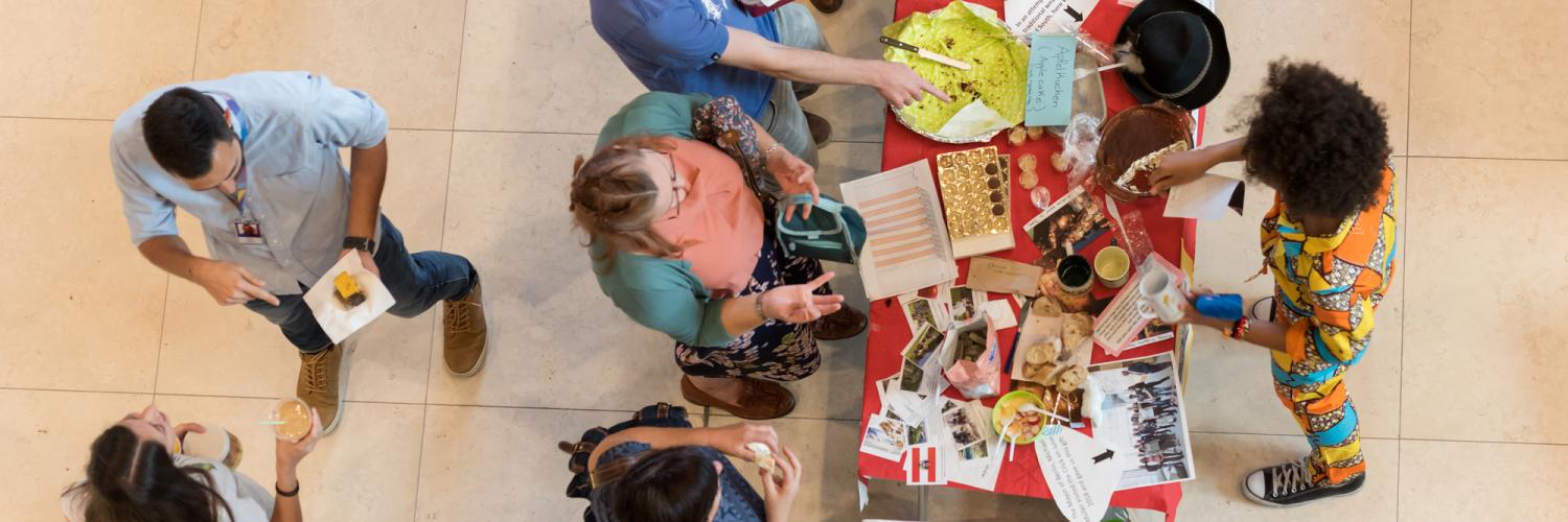 Crick staff at the annual 'Bring Your Culture to Work Day'.