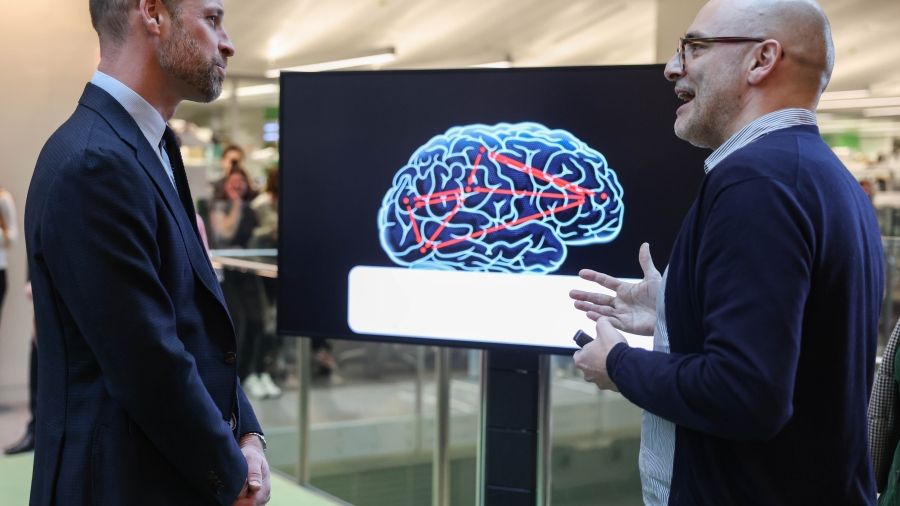 Prince of Wales and Andreas Schaefer